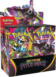 Pokémon TCG: Mega Evolution-Pitch Black Booster Box back